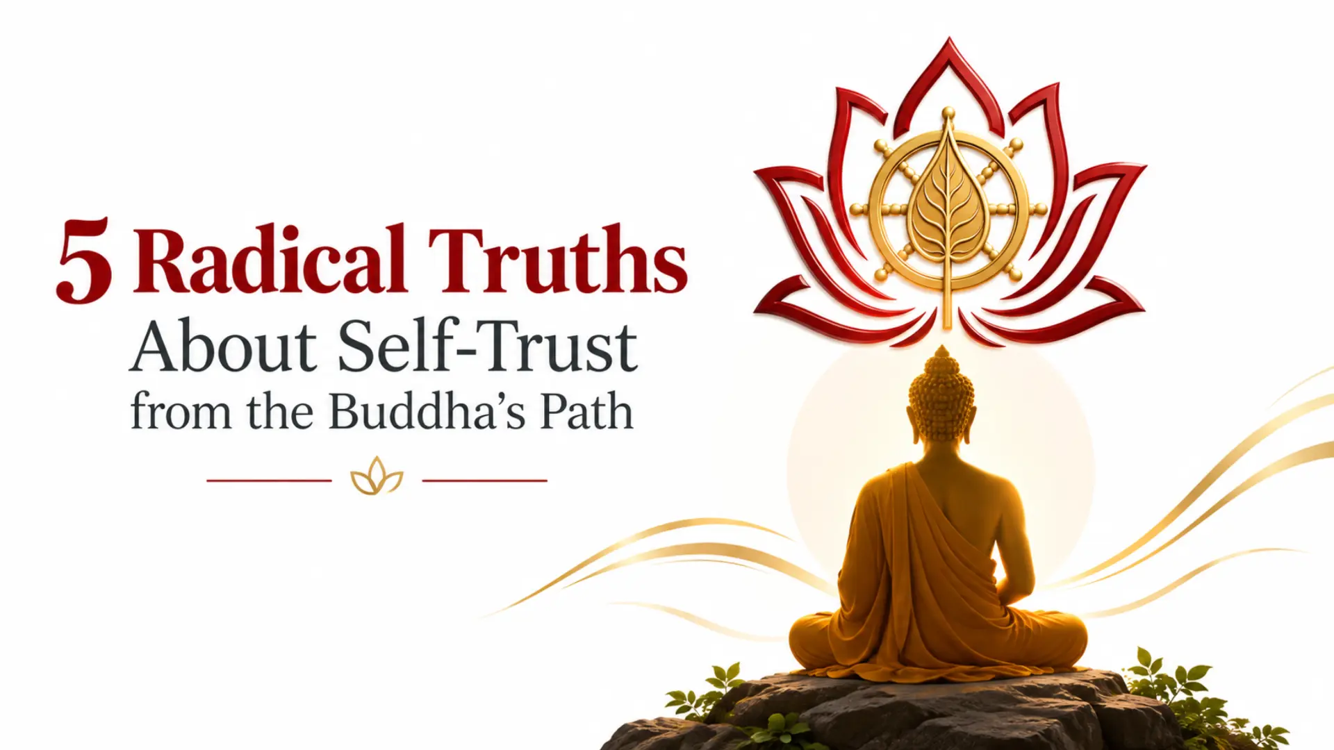 5 Radical Truths About Self-Trust from the Buddha's Path