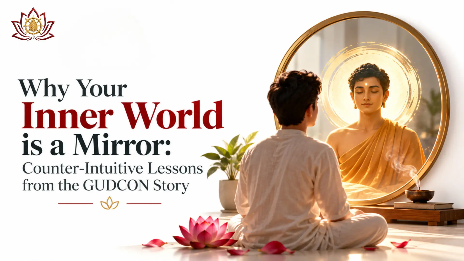 Why Your Inner World is a Mirror: Counter-Intuitive Lessons from the GUDCON Story