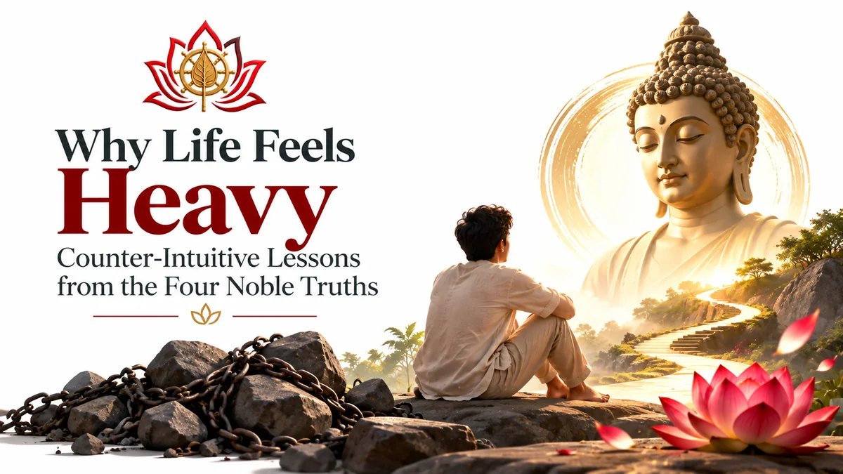 Why Life Feels Heavy: Counter-Intuitive Lessons from the Four Noble Truths